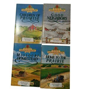 The Days Of Laura Ingalls Wilder Books 1- 4 TL Guidepost paperback